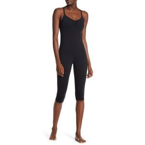 NWT Manduka Uni Black Yoga Bodysuit